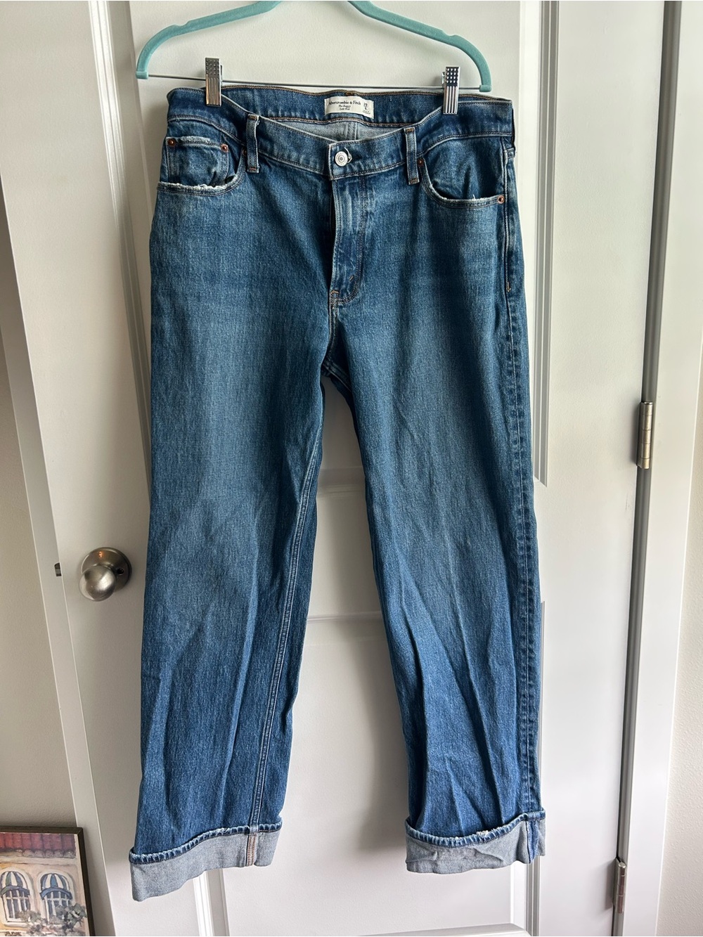Abercrombie & Fitch Women’s “the baggy” Low Rise Jeans
